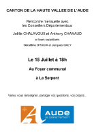 Affiche réunion La Serpent