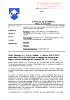 2025-19 Adoption de la motion relative à la réforme du CAS FACE