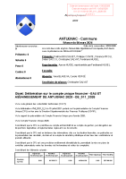 2026-11 Délibération sur le compte unique financier – EAU ET ASSAINISSEMENT DE ANTUGNAC 2025