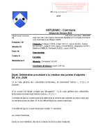 2026-14 Création postes d’adjoints