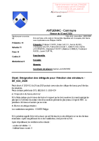 2026-24 Désignation des délégués pour l’élection des sénateurs