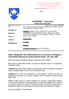 2026-25 Désignation des représentants au syndicat AGEDI